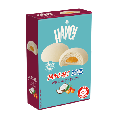 גלידת שמנת MOCHI דובדבן לבן-קוקוס