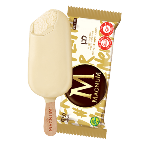 מגנום שוקולד לבן
