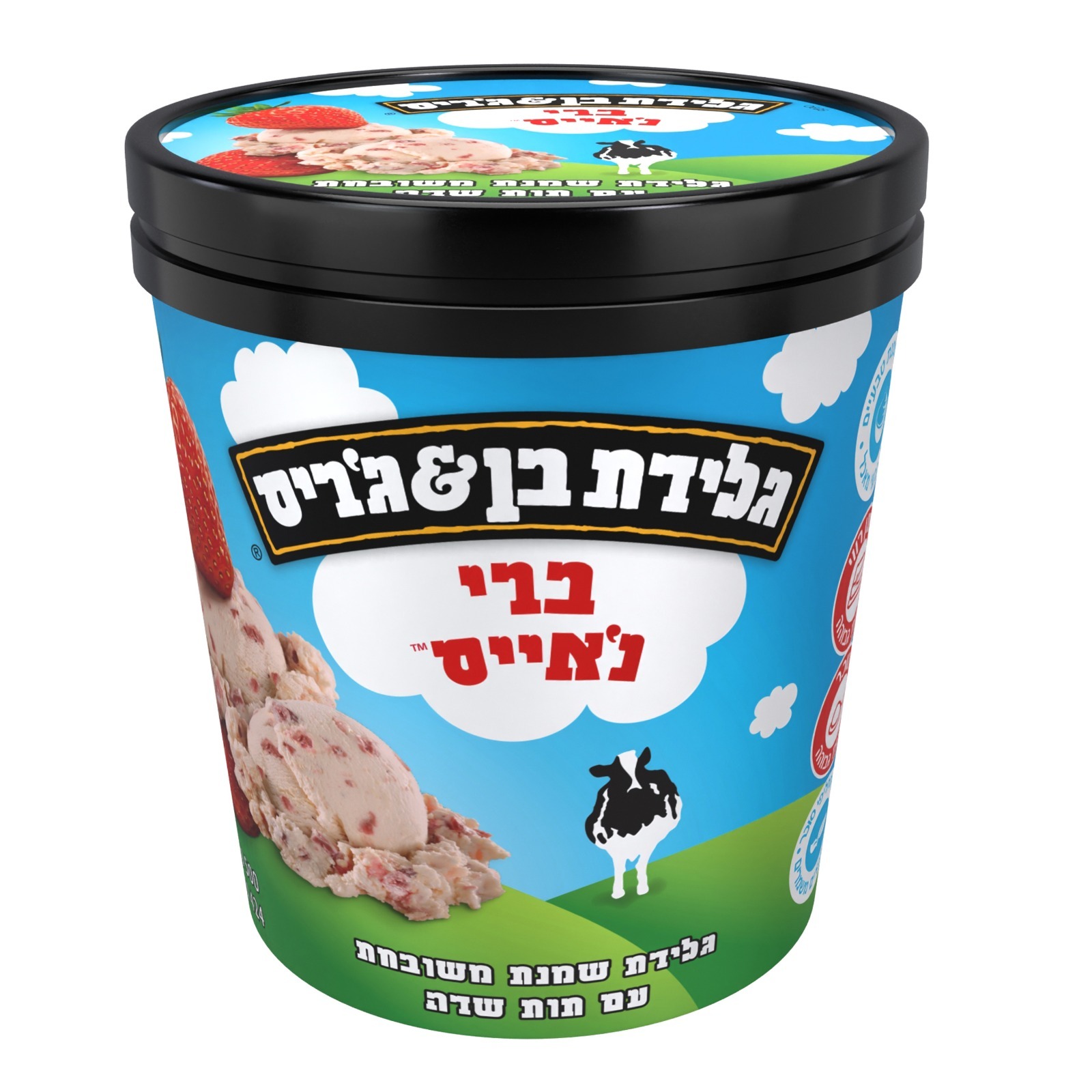 בן אנד גריס בטעם תות שדה