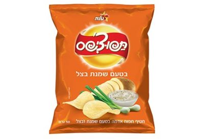 תפוצ'יפס שמנת בצל
